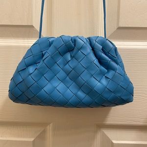 BOTTEGA VENETA INTRECCIATO Mini Bag Swimming Pool Blue